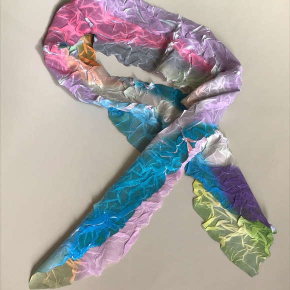 Yasuyuki Machida Accessories - Yasuyuki Machida crinkle scarf